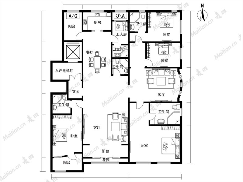 【上林世家小区_上林世家二手房/租房】-北京麦田房产